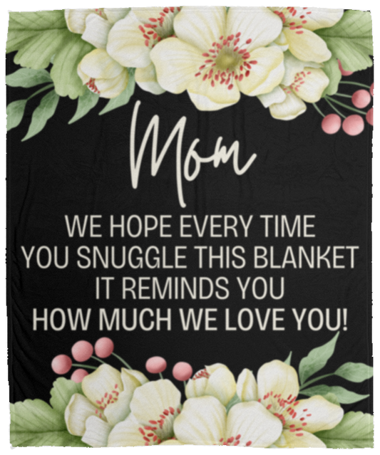 Mom |  Cozy Plush Fleece Blanket - 50x60