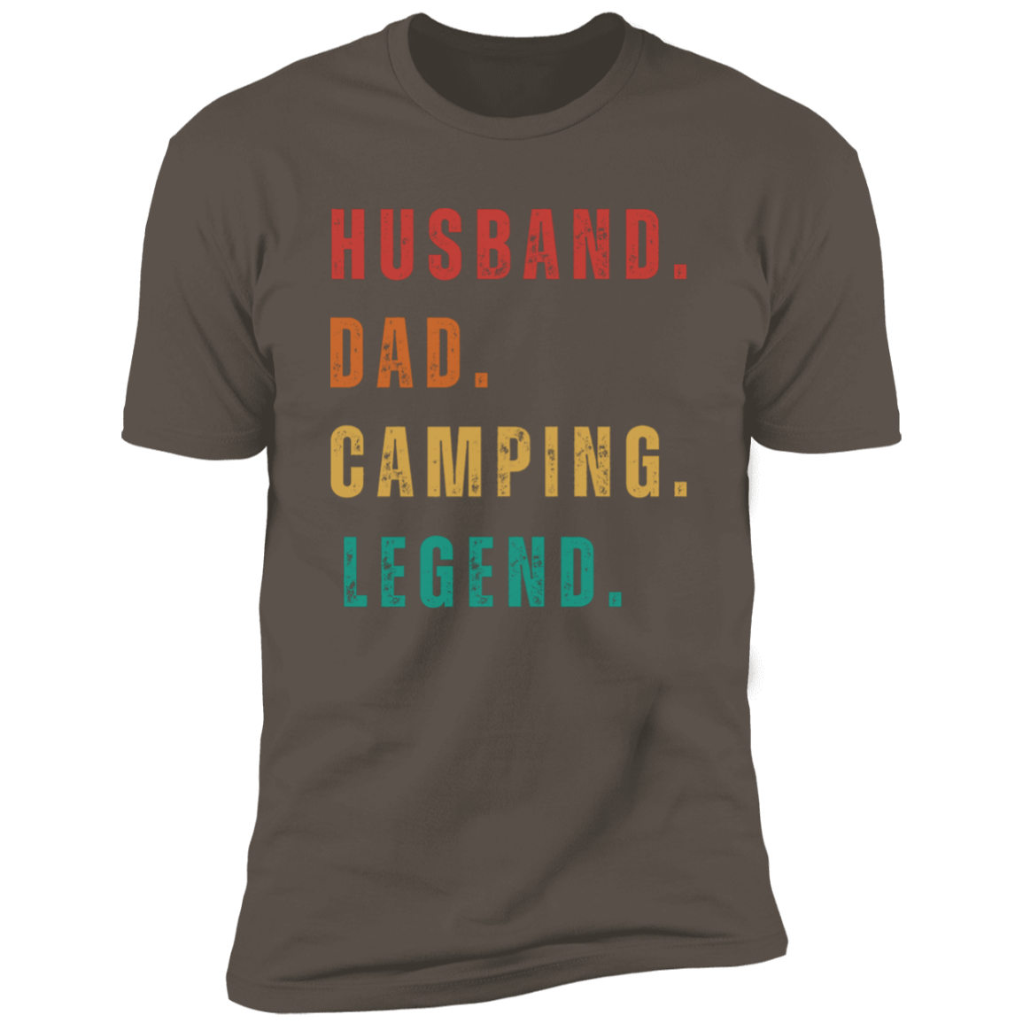 Husband. Dad. Camping. Legend. T-shirt