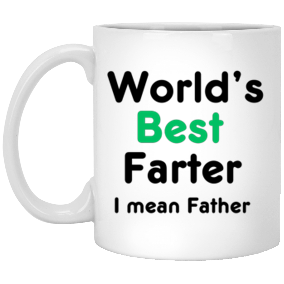 World's Best Farter  11oz White Mug