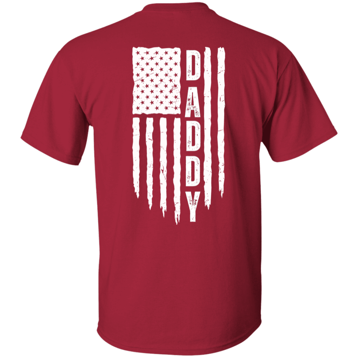 American Flag Daddy  5.3 oz. T-Shirt