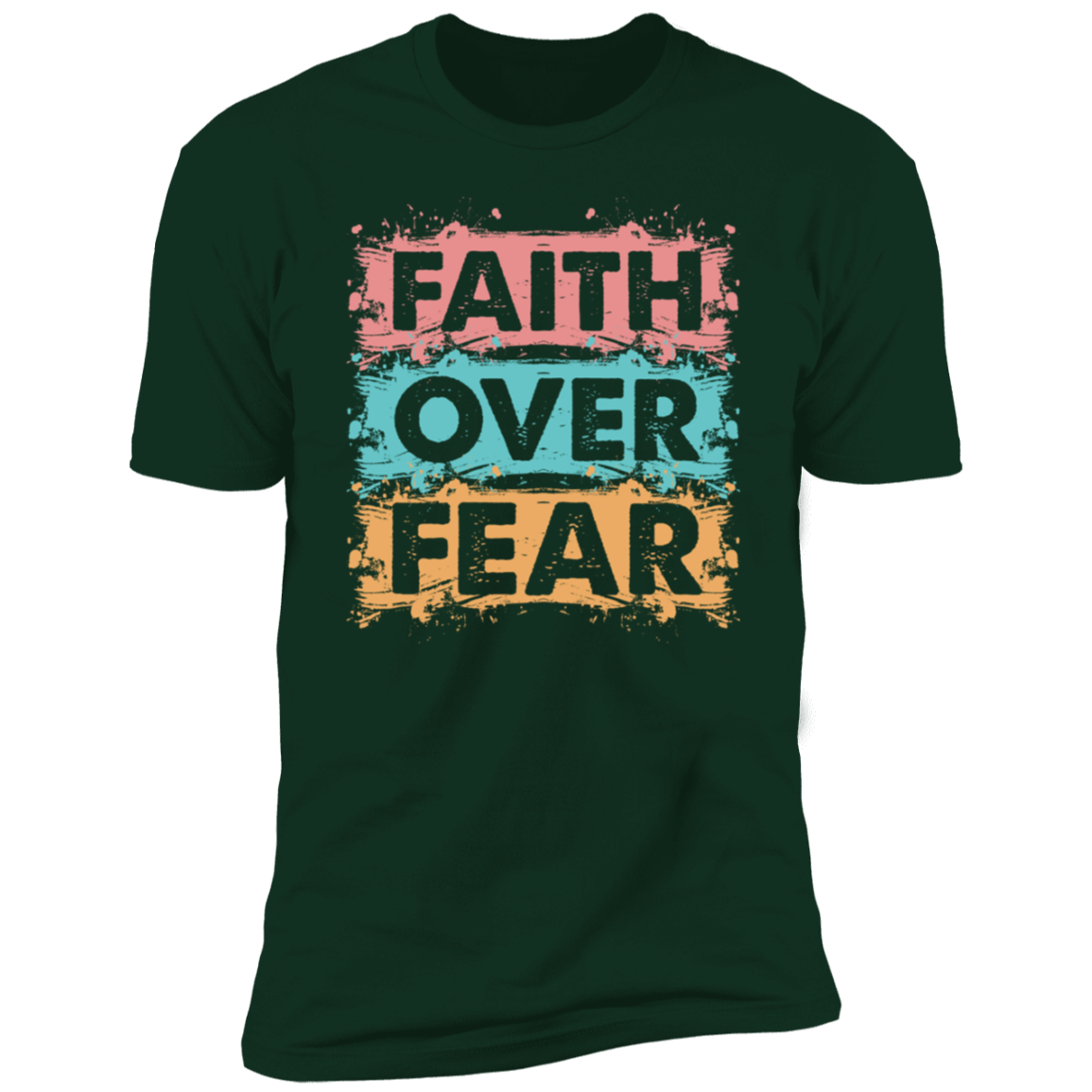 Faith Over Fear Retro