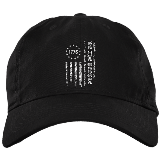 We the People Embroidered Brushed Twill Unstructured Dad Cap