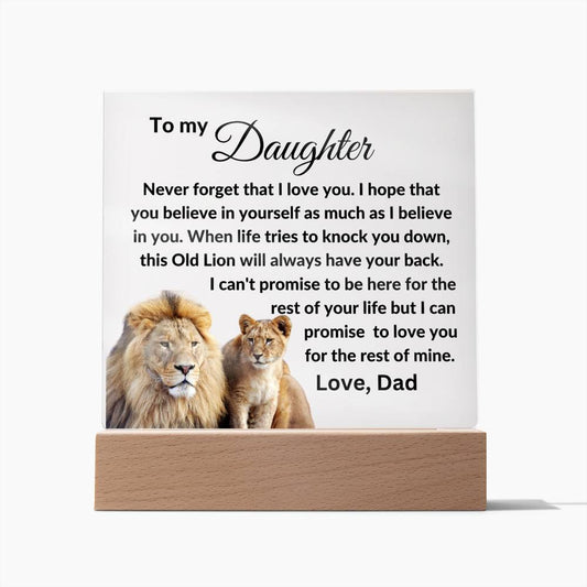 To my Daughter | Love, Dad