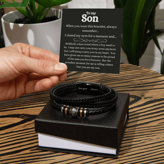 To my Son | When you wear this bracelet