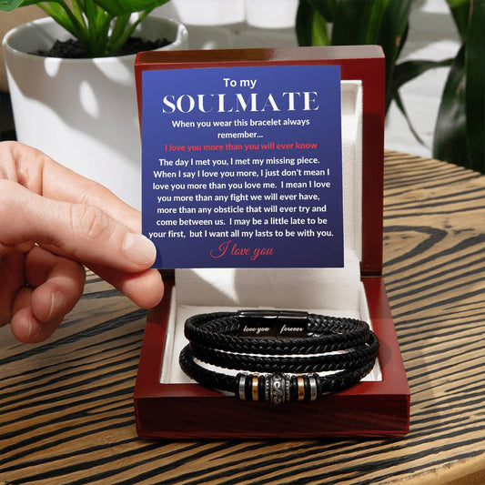 Soulmate | The Day I Met You | Love You Forever Bracelet