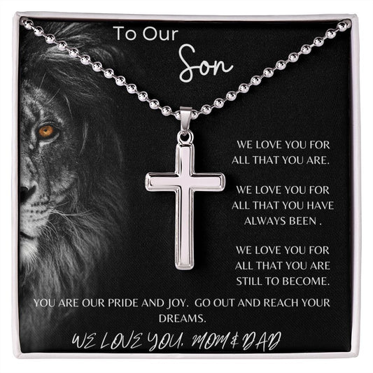 To Our Son / Lion / Cross