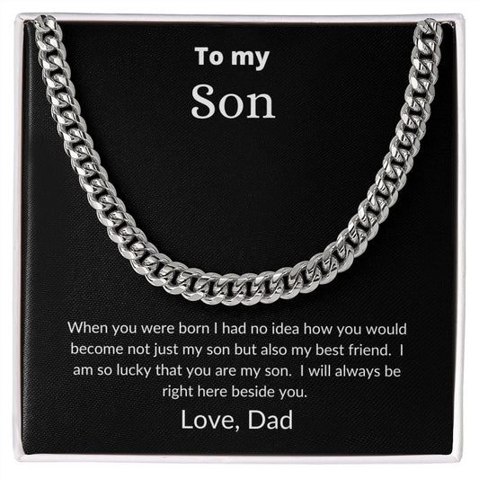 To My Son, Love Dad / Cuban chain