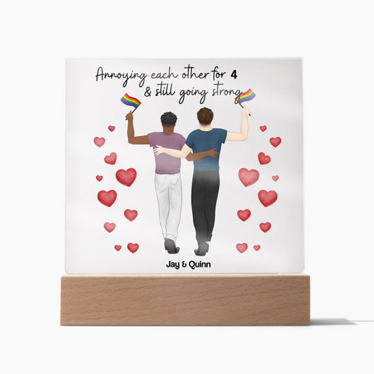 Annoying Each Other  Acrylic Plaque