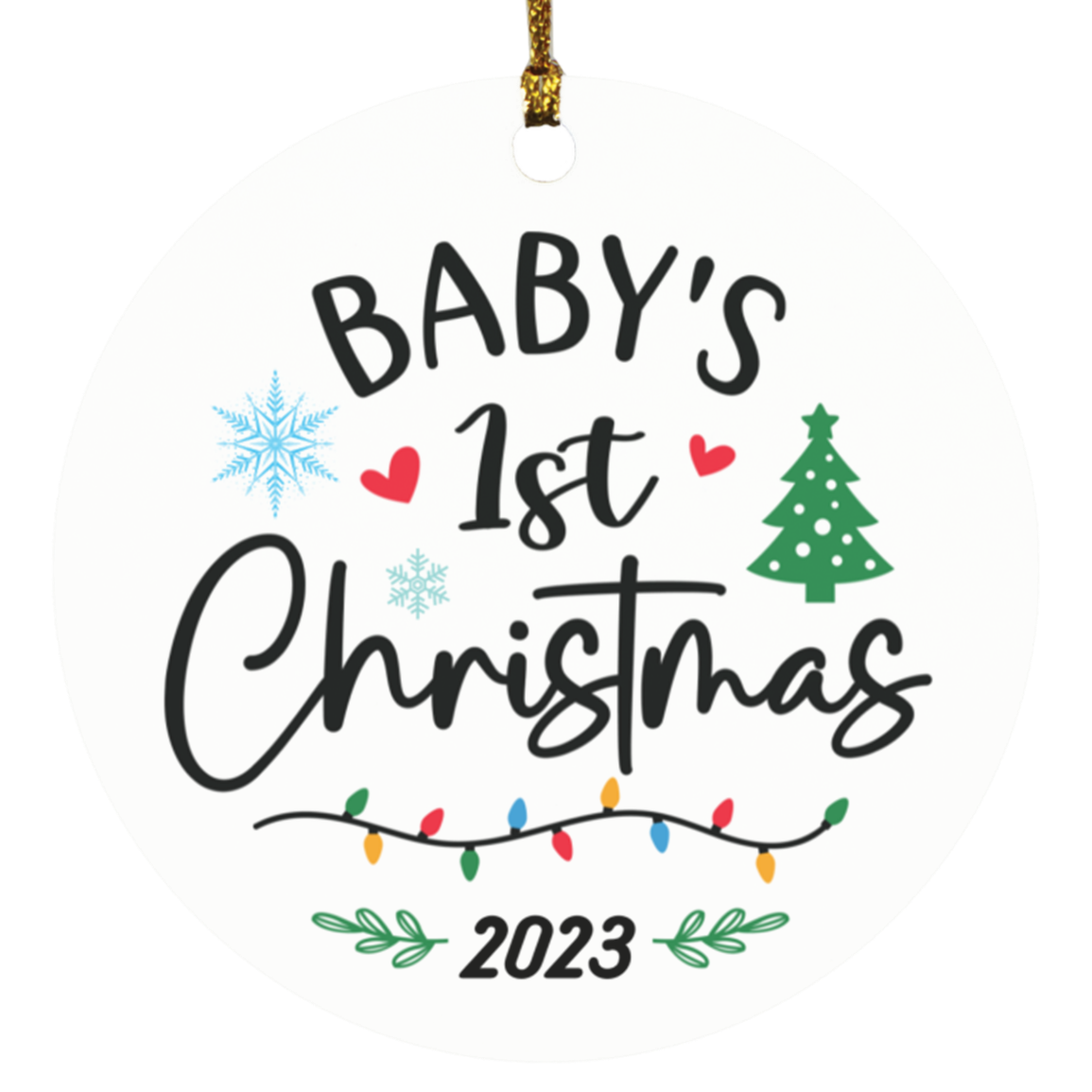 Baby's 1st Christmas 2023