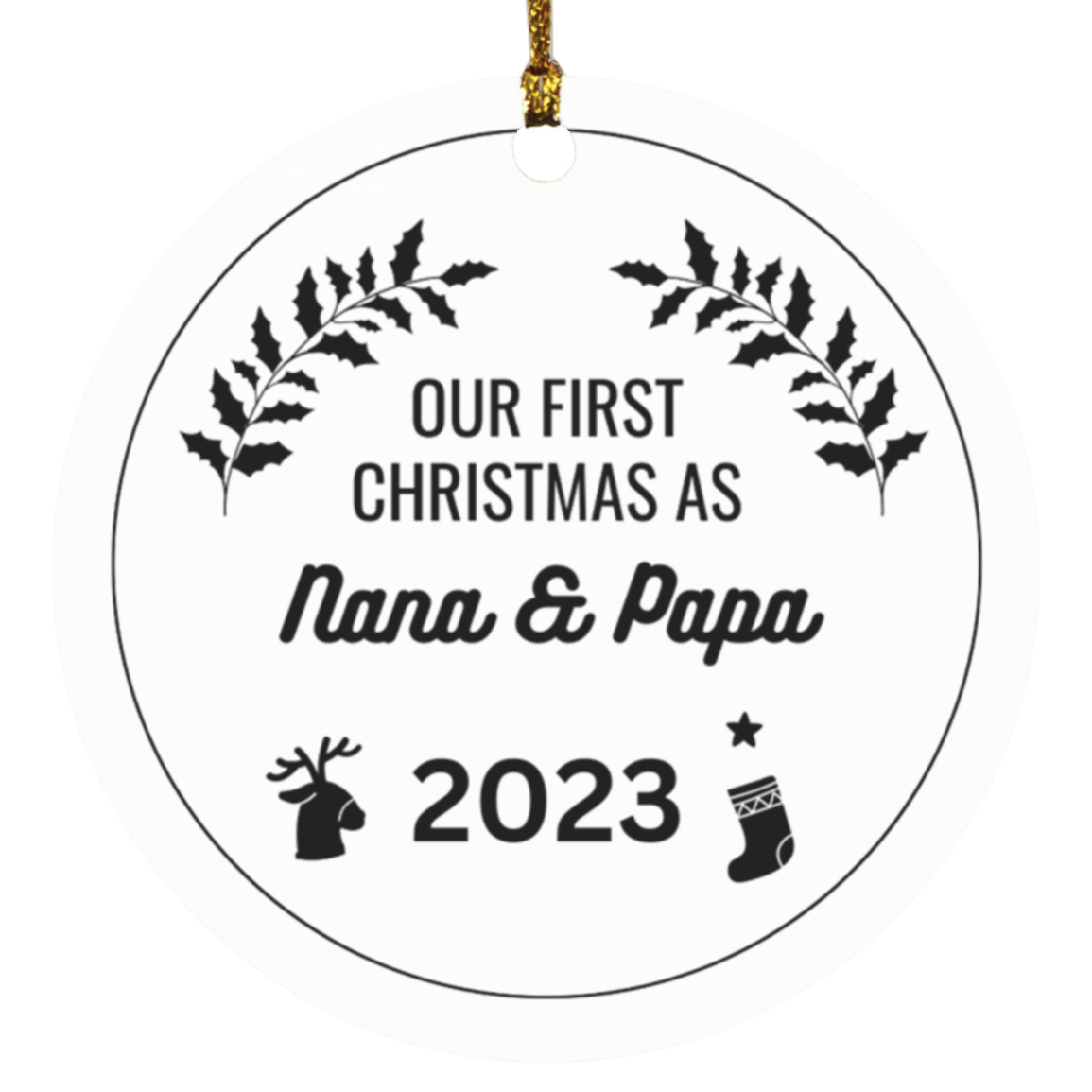 Our First Christmas as Nana & Papa