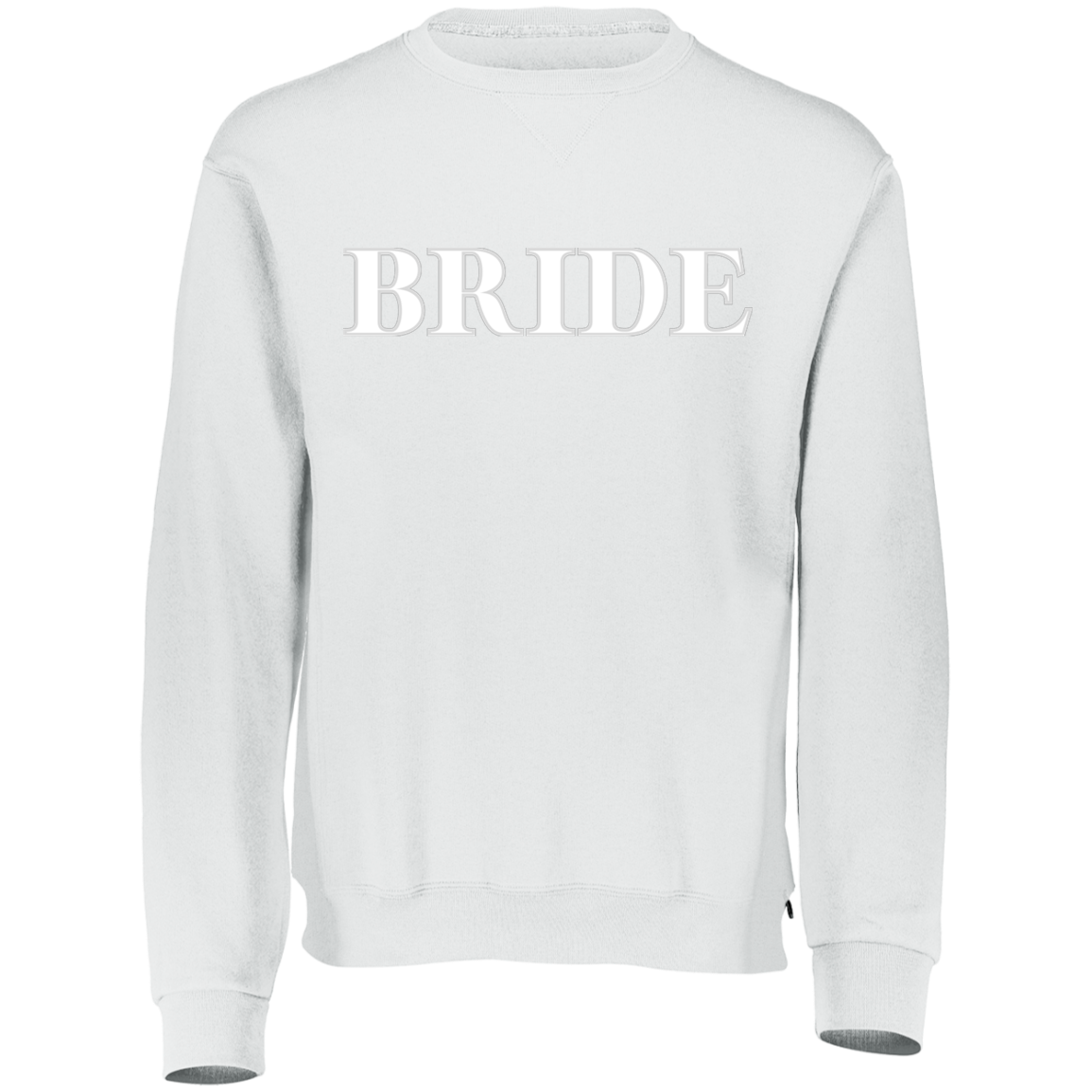 Bride ( White )  Dri-Power Fleece Crewneck Sweatshirt