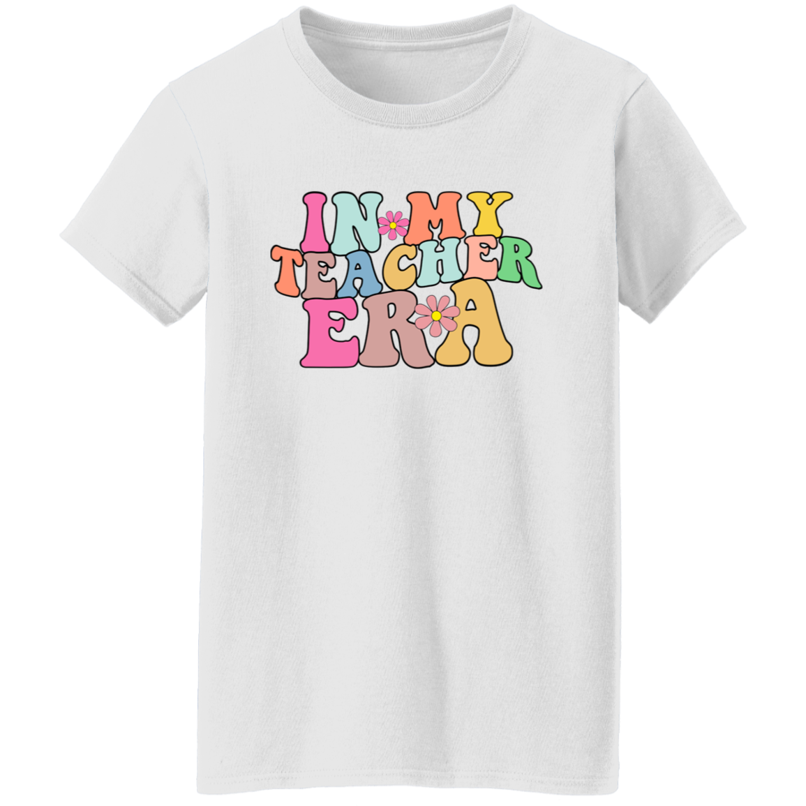 teacher era draft L Ladies' 5.3 oz. T-Shirt