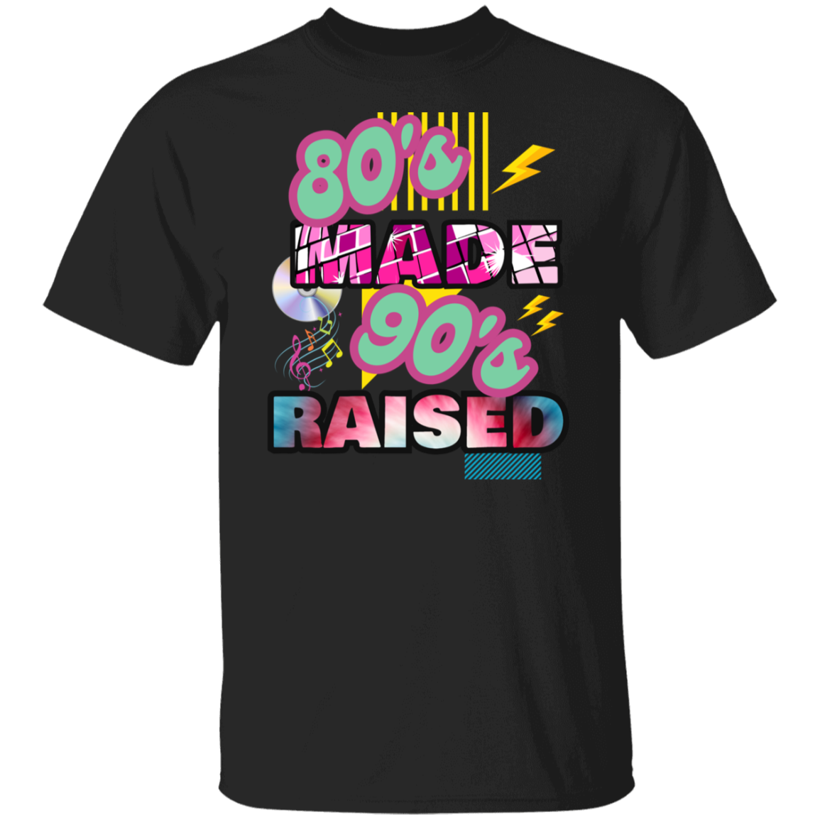 80'S MADE 90'S RAISED  5.3 oz. T-Shirt