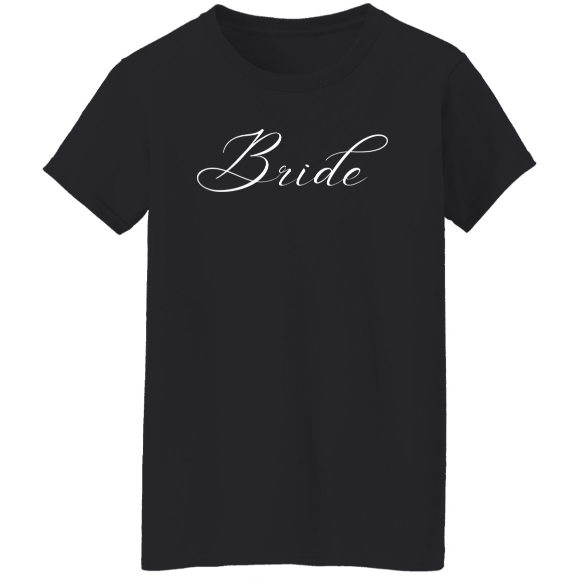 bride script  Ladies' 5.3 oz. T-Shirt