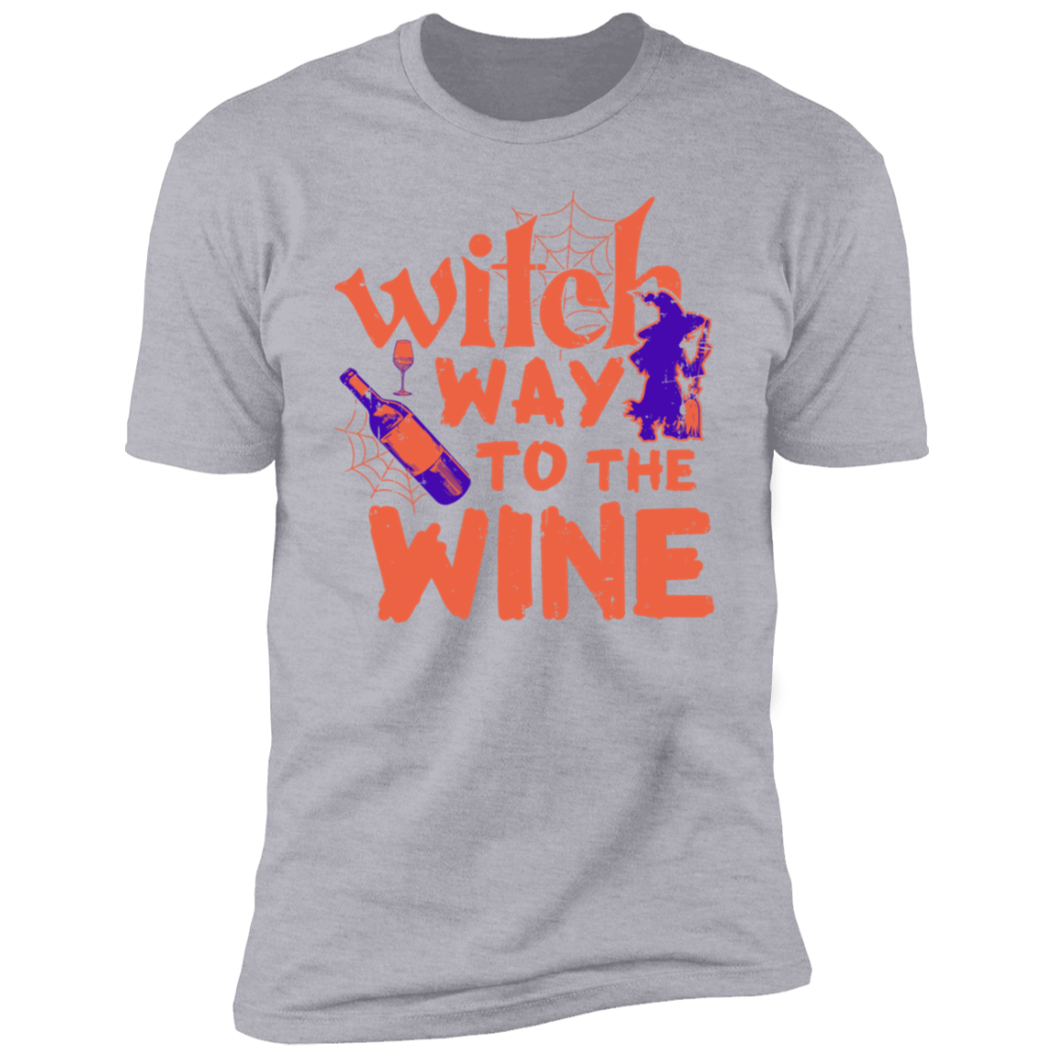 Witch Way to the Wine  Premium Short Sleeve T-Shirt