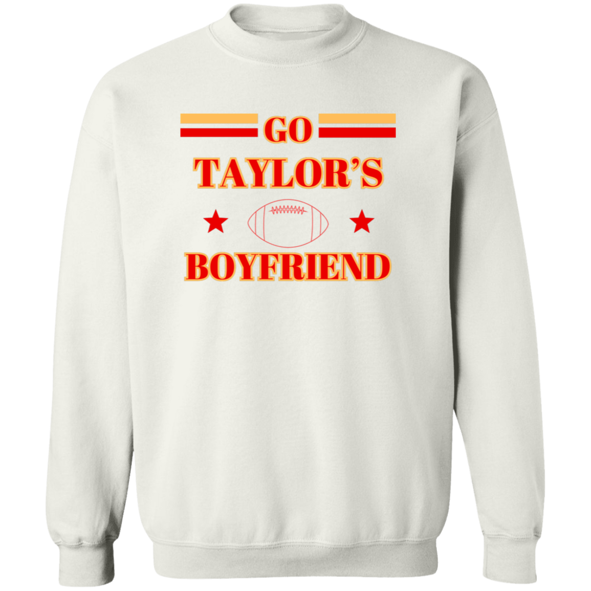 GO TAYLOR'S BOYFRIEND Crewneck Pullover Sweatshirt