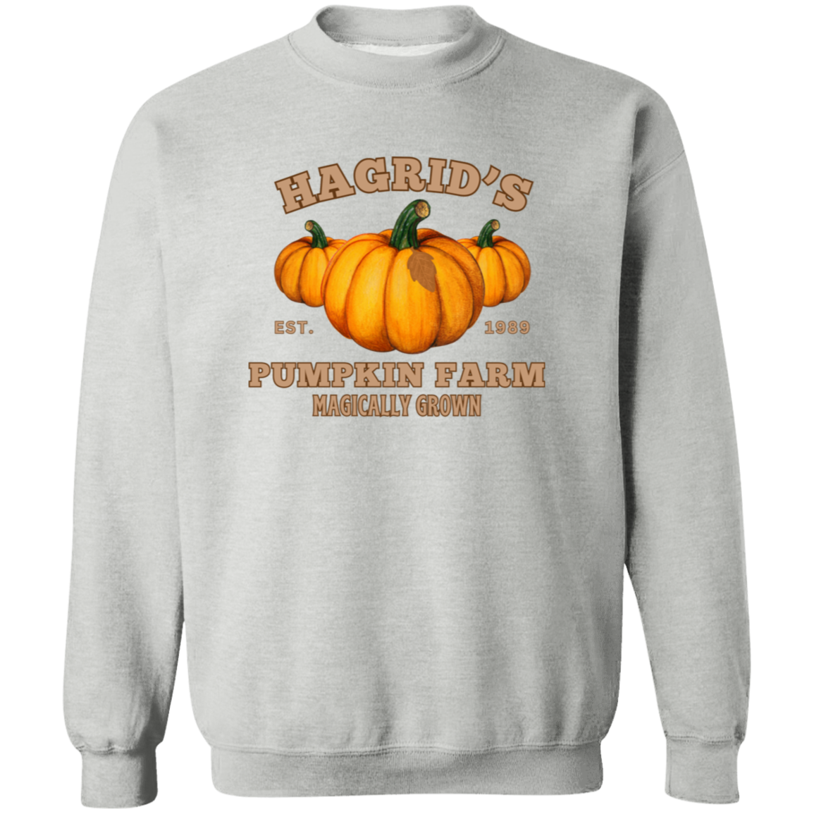 Hagrid's Pumpkin Farm  Crewneck Pullover Sweatshirt