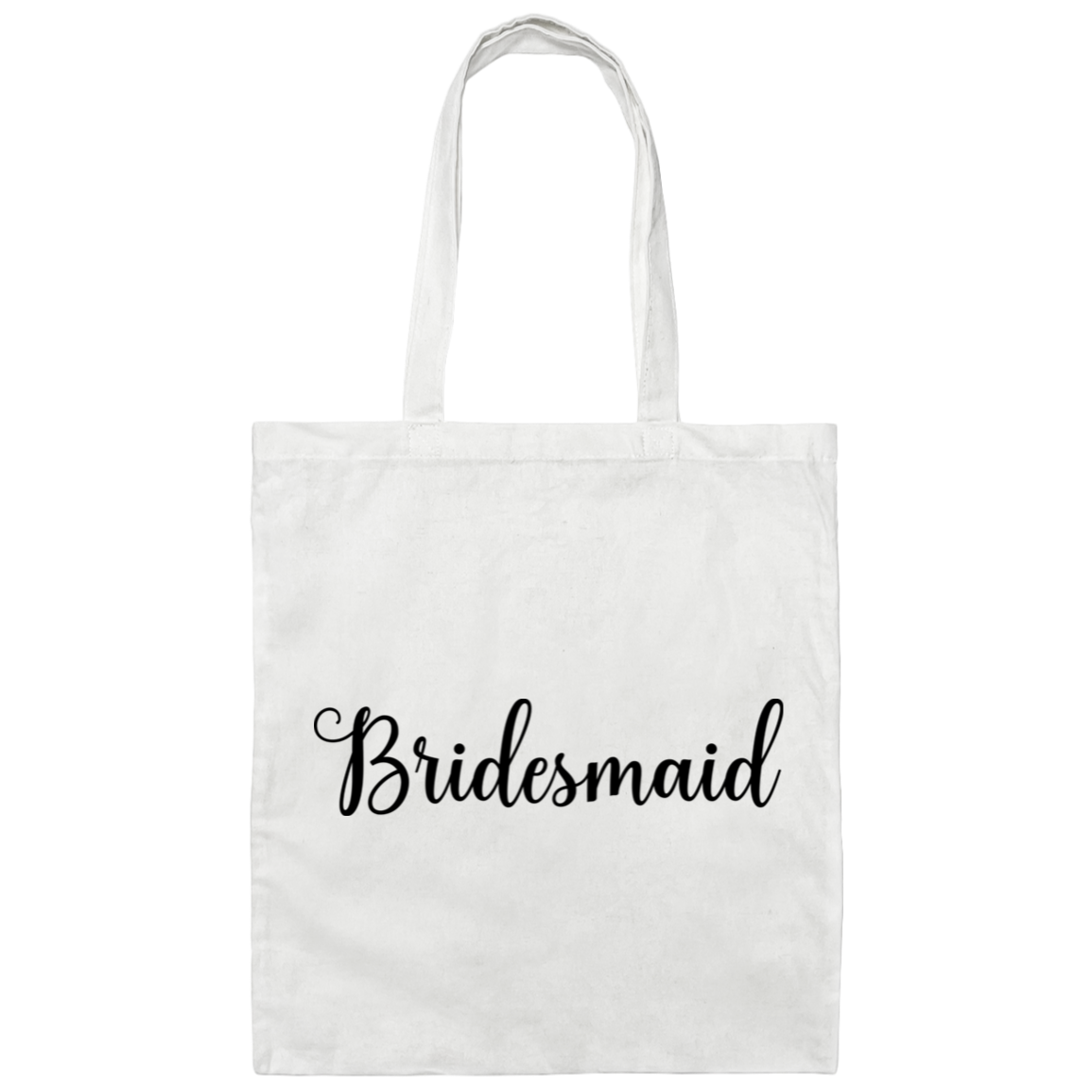 Brides Maid Canvas Tote Bag