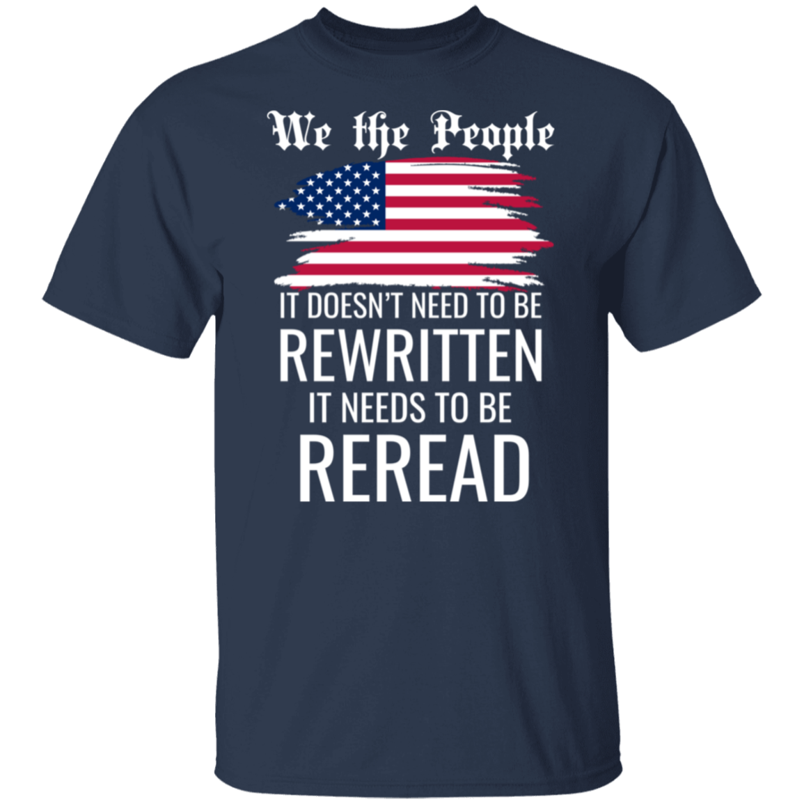 WE THE PEOPLE   5.3 oz. T-Shirt