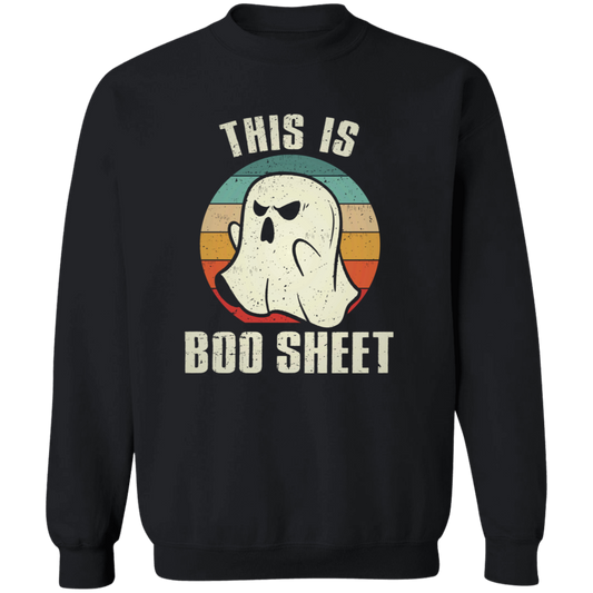 This is Boo Sheet  Crewneck Pullover Sweatshirt